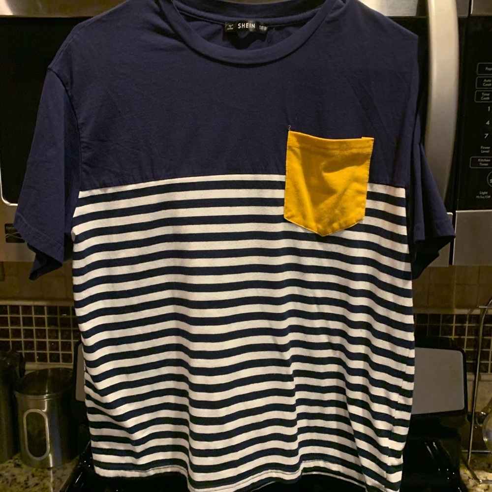 SHEIN striped tee
